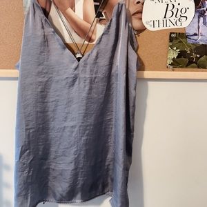 free people silk scallop edge cami